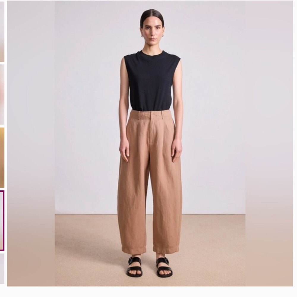 Apiece Apart Bari Trousers Size 8